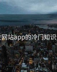 黄金网站app的冷门知识合集